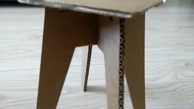 Табурет из картона смотреть онлайн