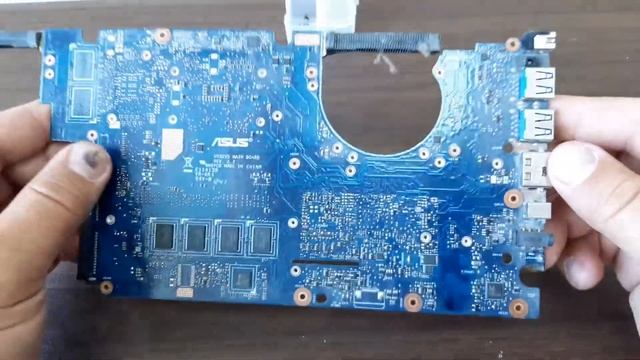 ЗАМЕНА РАЗЪЁМА ЗАРЯДКИ ASUS ZenBook UX32A (REPLACING THE CHARGER SOCKET)