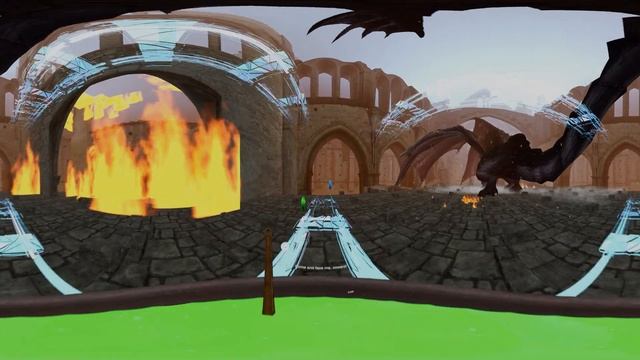 Dragon Roller Coaster 360° VR Video