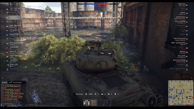 War Thunder GF USA Part 009 BR 4.7 AB (Cobra King, M4A2 (76) W) смотреть онлайн