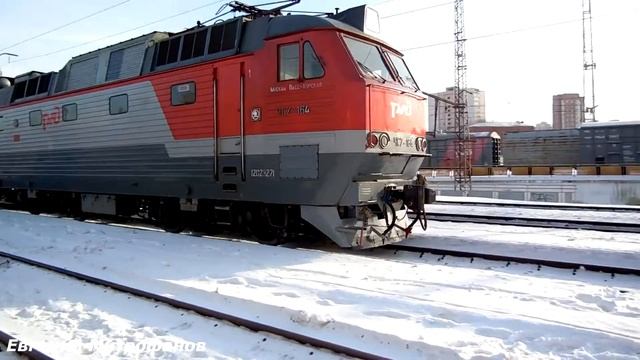 Сплотка электровозов ЧС7-008/ЧС7-161/ЧС7-164. смотреть онлайн