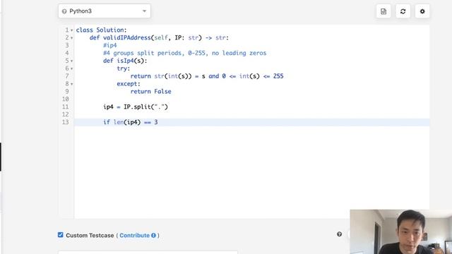 Leetcode - Validate IP Address (Python) смотреть онлайн