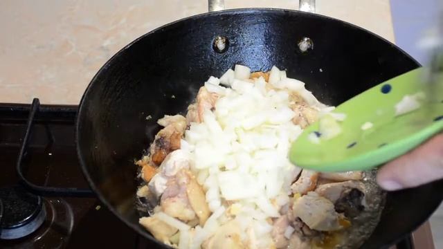 БУЛГУР С КУРИЦЕЙ И ОВОЩАМИ смотреть онлайн