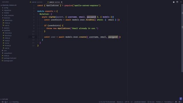 GraphQL From Ground Up - Signing up 12 смотреть онлайн