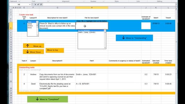 Task tracker (1/3): Excel spreadsheet for tracking tasks (shared workbook) - Freeware смотреть онлайн