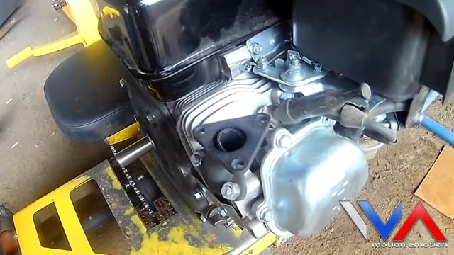 Звук двигателя Lifan без глушителя))) смотреть онлайн