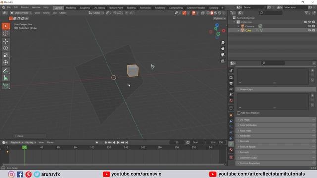 Make Anaglyph 3D Video in Blender 3.3.1 | Tamil Tutorial | Arun SV смотреть онлайн