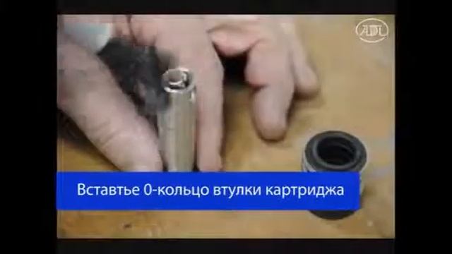 F-PRO Замена торцевого уплотнения насоса DP-Pumps