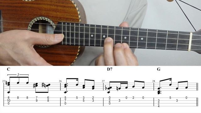 Habanera (Carmen) - Beginner [Ukulele Fingerstyle] Play-Along with TABs *PDF available смотреть онлайн