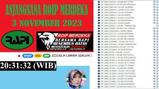 ANJANGSANA ROIP MERDEKA 3 NOVEMBER 2023 смотреть онлайн