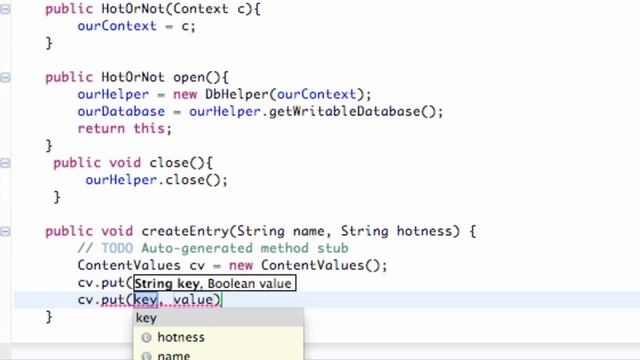 Android Application Development Tutorial - 117 - Inserting Data into SQLite Database смотреть онлайн