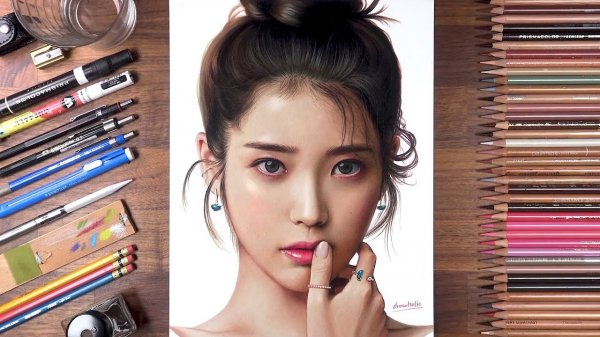 Drawing IU 아이유   drawholic