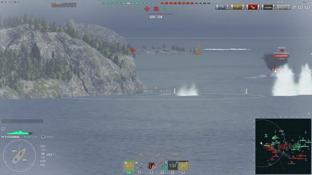 World of WarShips | Stalingrad | 8 KILLS | 236K Damage - Replay Gameplay 1080p 60 fps смотреть онлайн