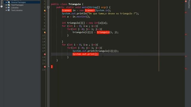 Triangulo de pascal | Recursividad | JAVA смотреть онлайн