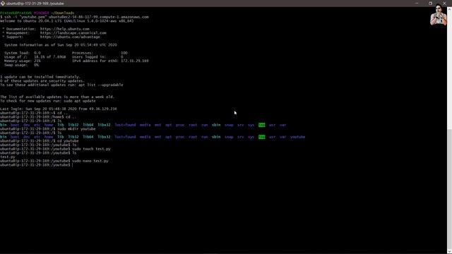 How To Put Python Script On Cronjob On a EC2 Virtual Machine смотреть онлайн