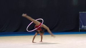 Художественная гимнастика с обручем