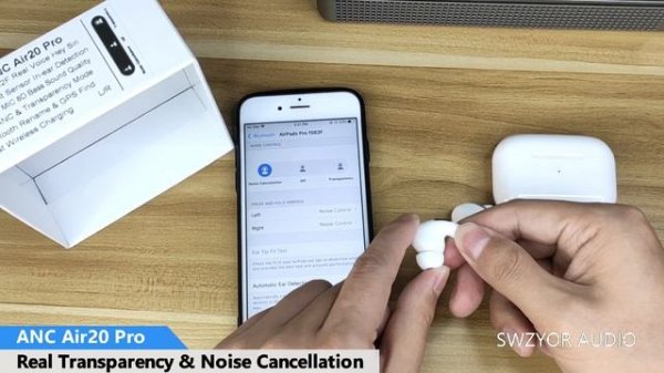 Airoha 1562F Chip Air20 Pro ANC TWS With Real Hey Siri PK H1 Chip Airpods Pro