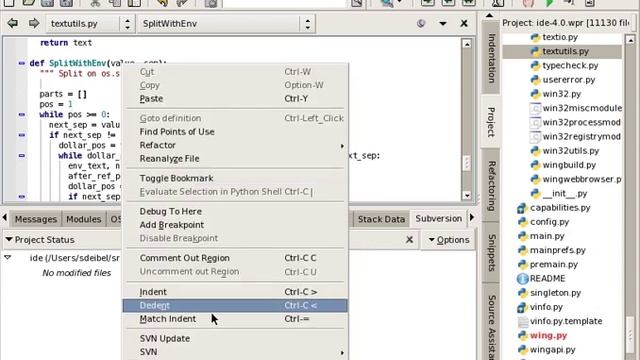 Version Control in Wing IDE смотреть онлайн