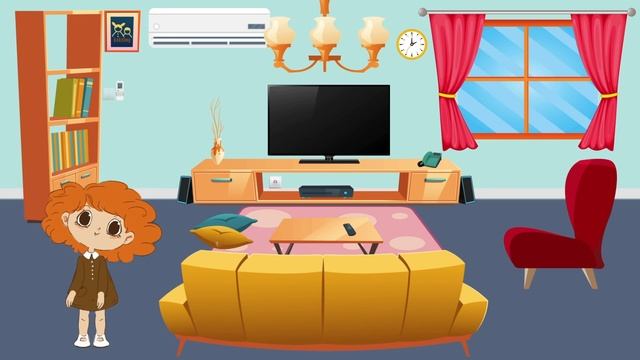 Vocabulary In The Living Room | Learn Things In The Living Room