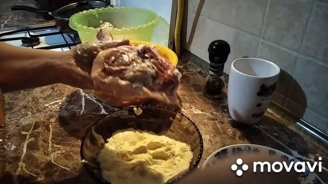 МЯСО ЖАРЕННОЕ В ДУХОВКЕ. Простой рецепт. смотреть онлайн