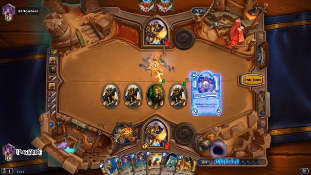 Hearthstone Mid Range Paladin Deck 2015 December 2016 смотреть онлайн