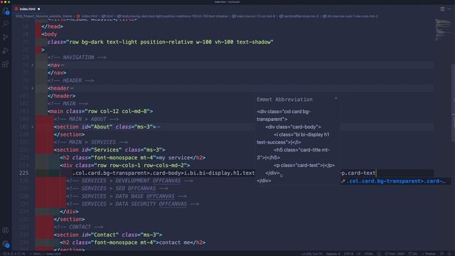 Complete Resume Website using HTML & Bootstrap смотреть онлайн