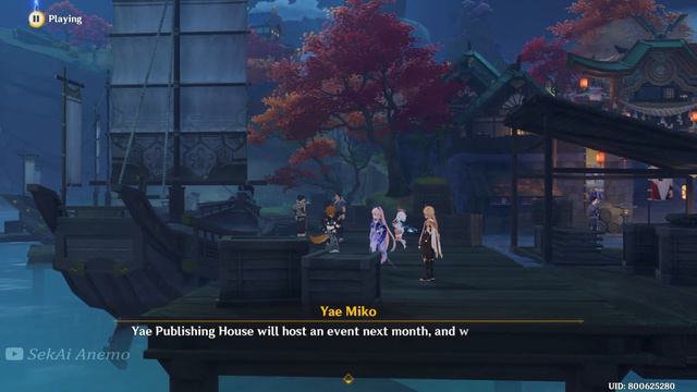 Yae Wants Gorou To Wear Women's Clothes To Become Miss Hina - Genshin Impact 2.6 смотреть онлайн