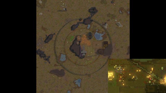 Rimworld "Anarcho-Primitivist" 10 year timelapse (Research Prohibited Tribals) смотреть онлайн