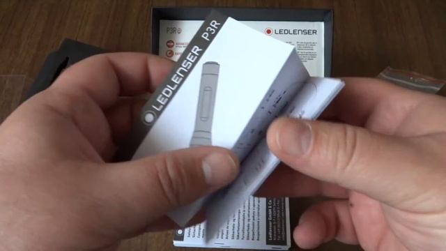 LED LENSER P3R. Распаковка.