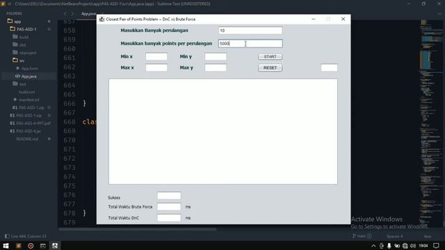 [DOC] final project 1: Closest Pair Points (Brute Force vs DnC) ▶ Java смотреть онлайн