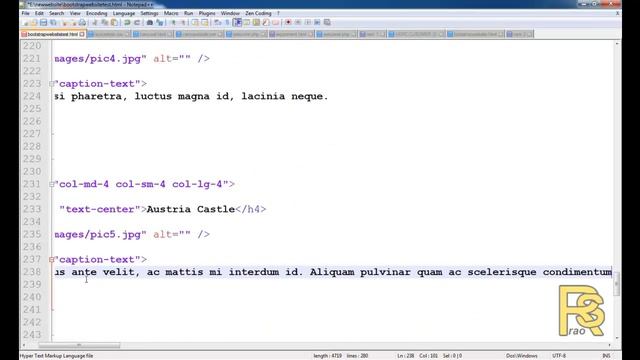 telugu web tutorials bootstrap part14 web page building portfolio page смотреть онлайн