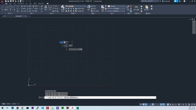 AutoCAD 2021 강의 #1 오토캐드의 기본화면구성과 크기 및 그리드 설정 смотреть онлайн
