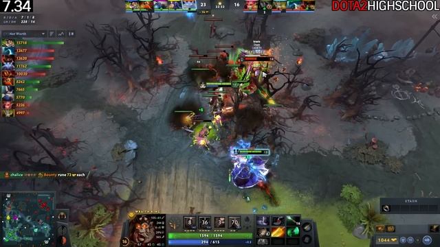AME [Wraith King] Immortal King with Scepter + Refresher Orb Dota 2 смотреть онлайн