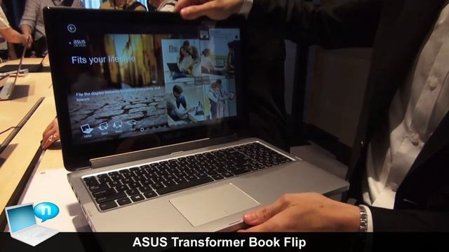 ASUS Transformer Book Flip TP550 and TP300 смотреть онлайн
