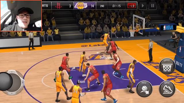 TOTW DEMAR DEROZAN PRO PACK CHALLENGE | NBA LIVE MOBILE GAMEPLAY смотреть онлайн