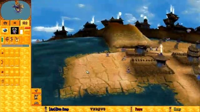 Populous: The Beginning Multiplayer Gameplay - Sub Zero | Pawn | Haru - 2v1 Battle At Heights смотреть онлайн