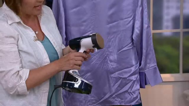 Rowenta X-CEL Steam 1500W Handheld Steamer with Storage Bag on QVC смотреть онлайн