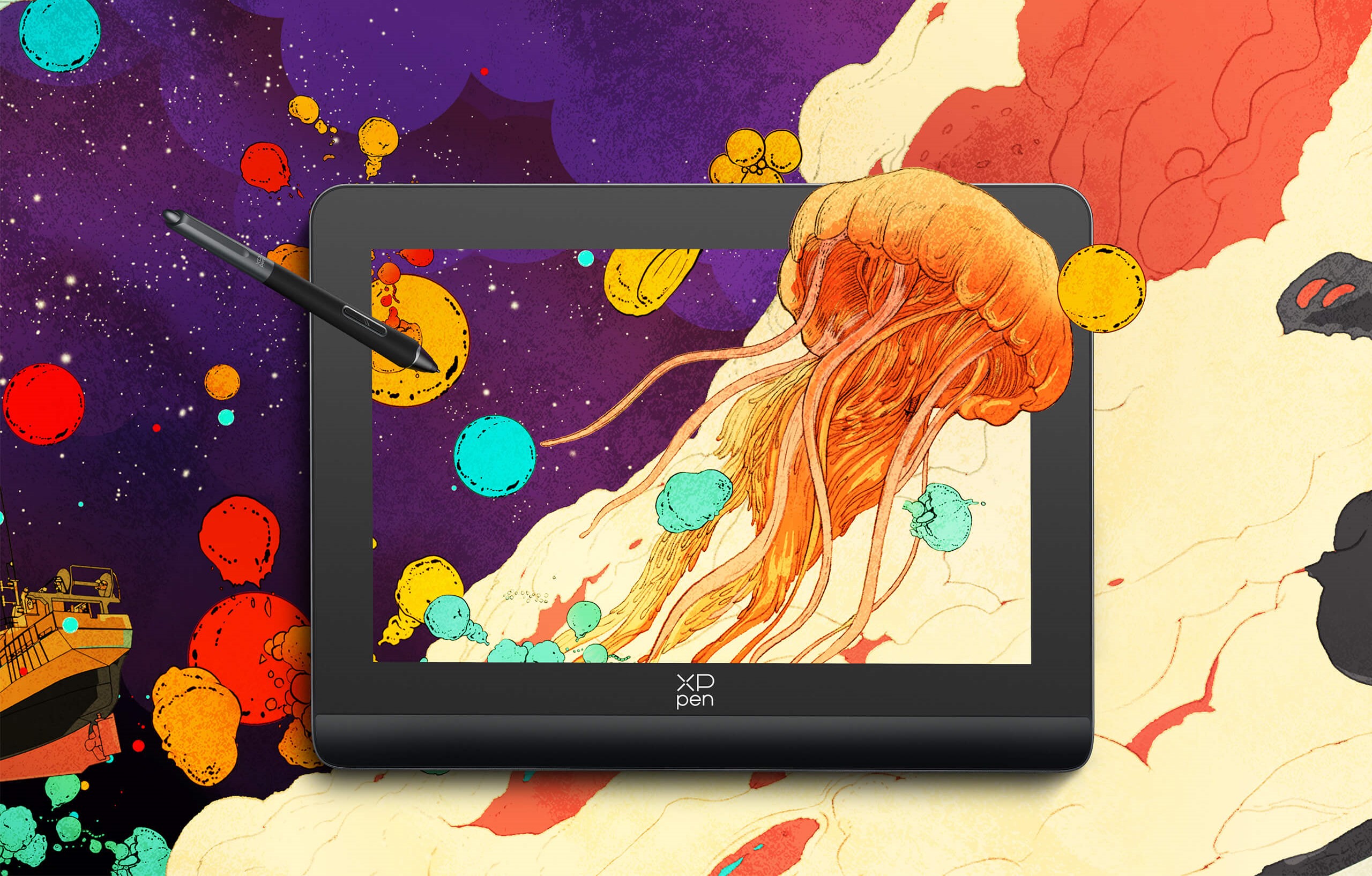 Обзор интерактивного дисплея XPPen Artist Pro 14 (2-го поколения) смотреть онлайн