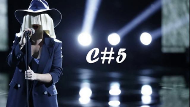Sia Vocal Range 2016 Bb2 - G5 - C6(Bb6) смотреть онлайн