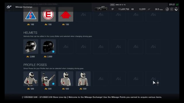 Gran Turismo Sport - Mileage Exchange Contents (January 25, 2022 - January 31, 2022) смотреть онлайн