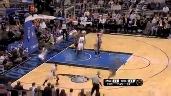 Dwyane Wade Two-Handed Monster Block on Dwight Howard (February 3, 2011)