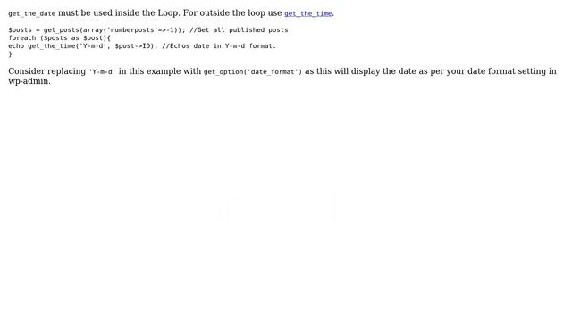 Wordpress: How to get the post publish date outside the loop? (3 Solutions!!) смотреть онлайн