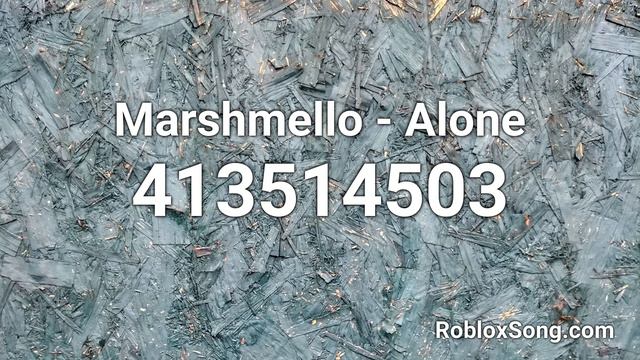 Marshmello - Alone Roblox ID - Roblox Music Code смотреть онлайн
