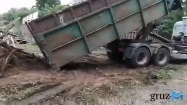 Вывоз строительного мусора ПУХТО 27 м3 смотреть онлайн