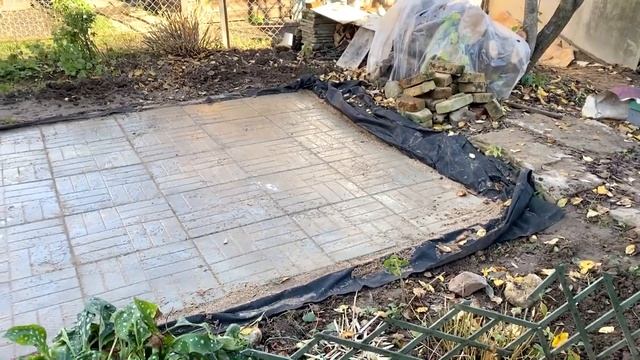 укладка тротуарной плитки на песок