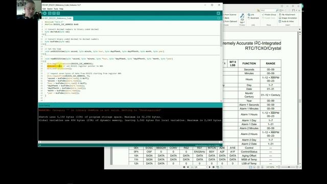 #5 Arduino compatible Real Time Clock modules (RTC) - DS1307 & DS3231 смотреть онлайн