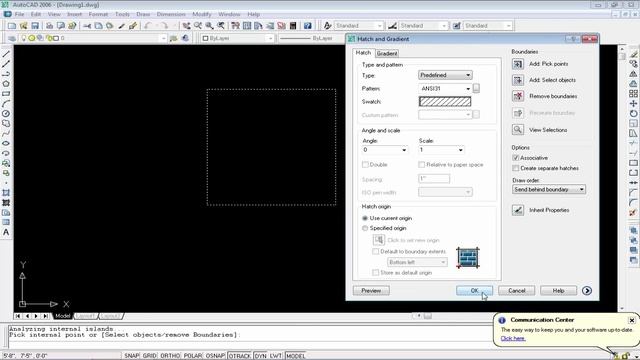 Autocad Complete Course - AutoCAD 2007 Tutorial: Usage of Hatch Command смотреть онлайн