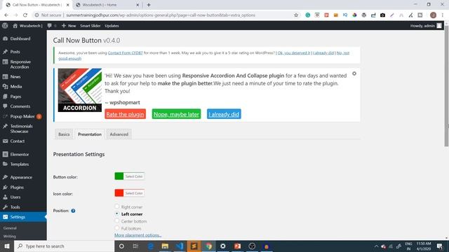 Learn How to Add Call Now Button on WordPress | WordPress Tutorials смотреть онлайн