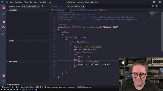 Run any local application from AL in Business Central Web Client смотреть онлайн