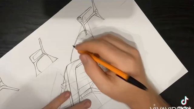 Industrial design chair sketch смотреть онлайн